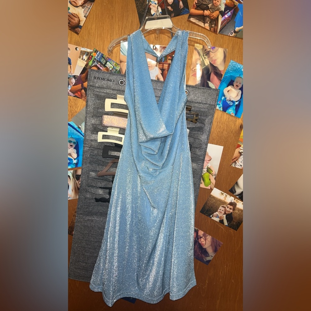 Lelis Collections Cowl Neck Mini Dress